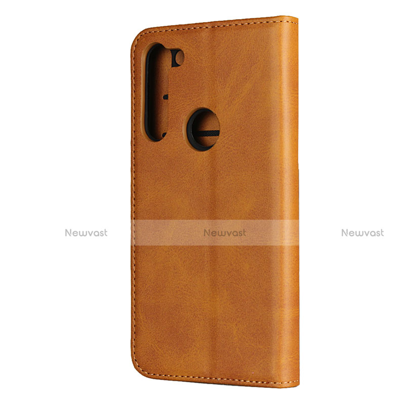 Leather Case Stands Flip Cover L02 Holder for Motorola Moto G8 Power