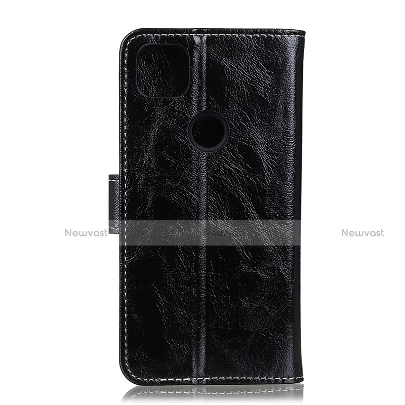 Leather Case Stands Flip Cover L02 Holder for Motorola Moto G9 Power