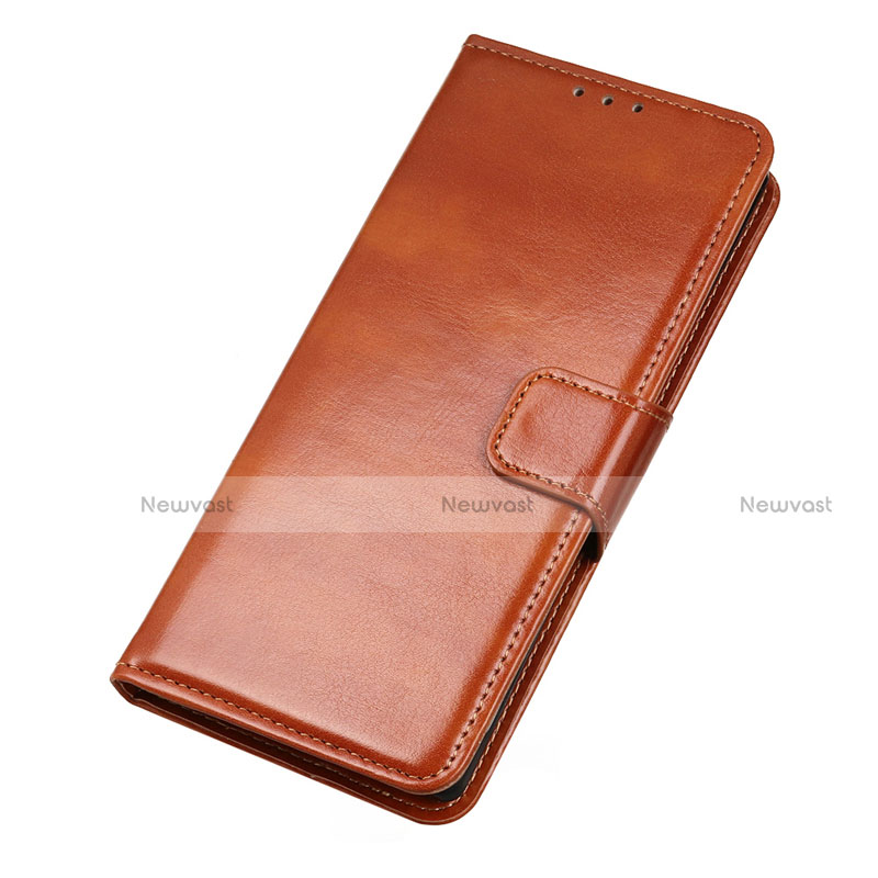 Leather Case Stands Flip Cover L02 Holder for Motorola Moto One Fusion Plus