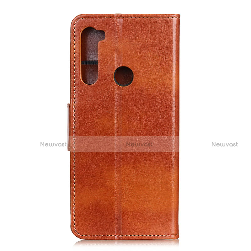 Leather Case Stands Flip Cover L02 Holder for Motorola Moto One Fusion Plus