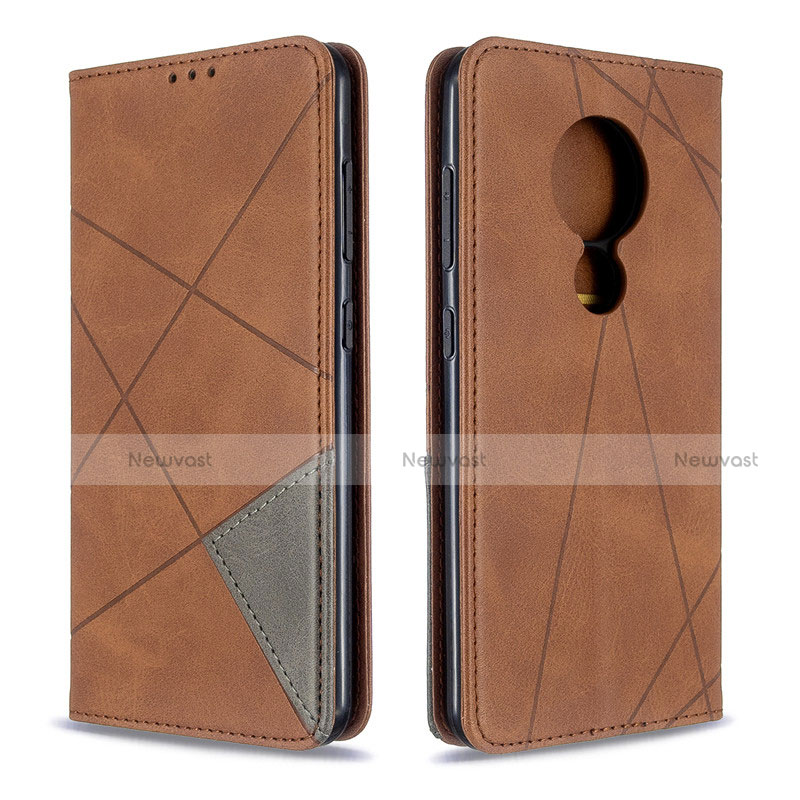 Leather Case Stands Flip Cover L02 Holder for Nokia 6.2