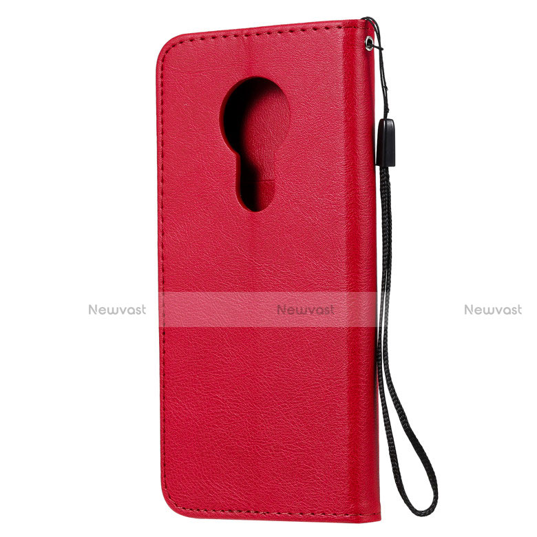 Leather Case Stands Flip Cover L02 Holder for Nokia 7.2