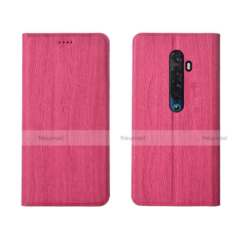 Leather Case Stands Flip Cover L02 Holder for Oppo Reno2