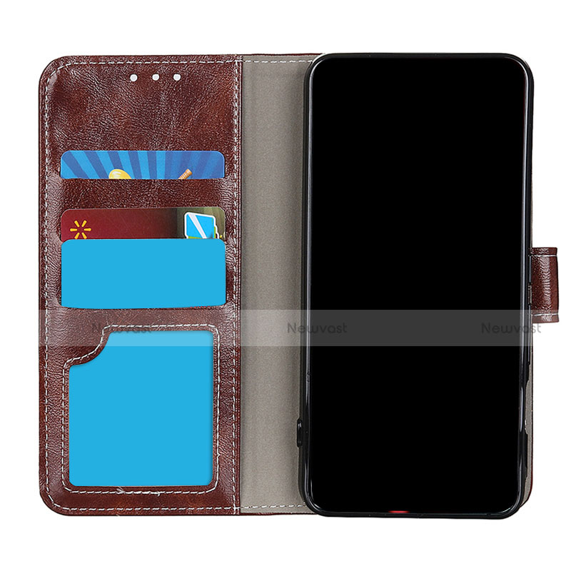 Leather Case Stands Flip Cover L02 Holder for Oppo Reno4 F