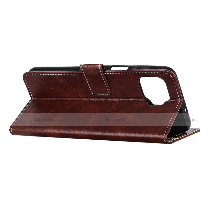 Leather Case Stands Flip Cover L02 Holder for Oppo Reno4 F