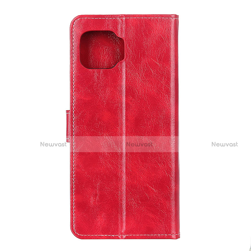 Leather Case Stands Flip Cover L02 Holder for Oppo Reno4 Lite