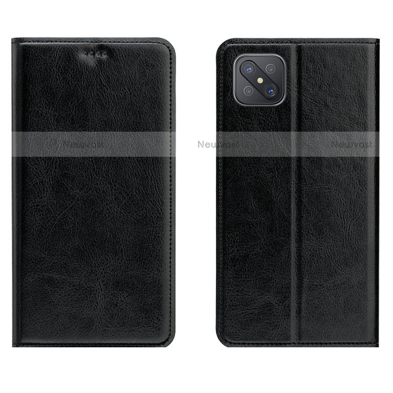 Leather Case Stands Flip Cover L02 Holder for Oppo Reno4 Z 5G