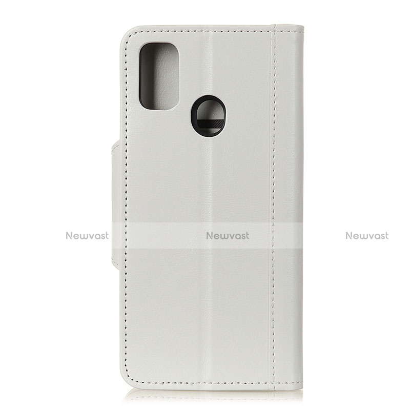 Leather Case Stands Flip Cover L02 Holder for Realme C17