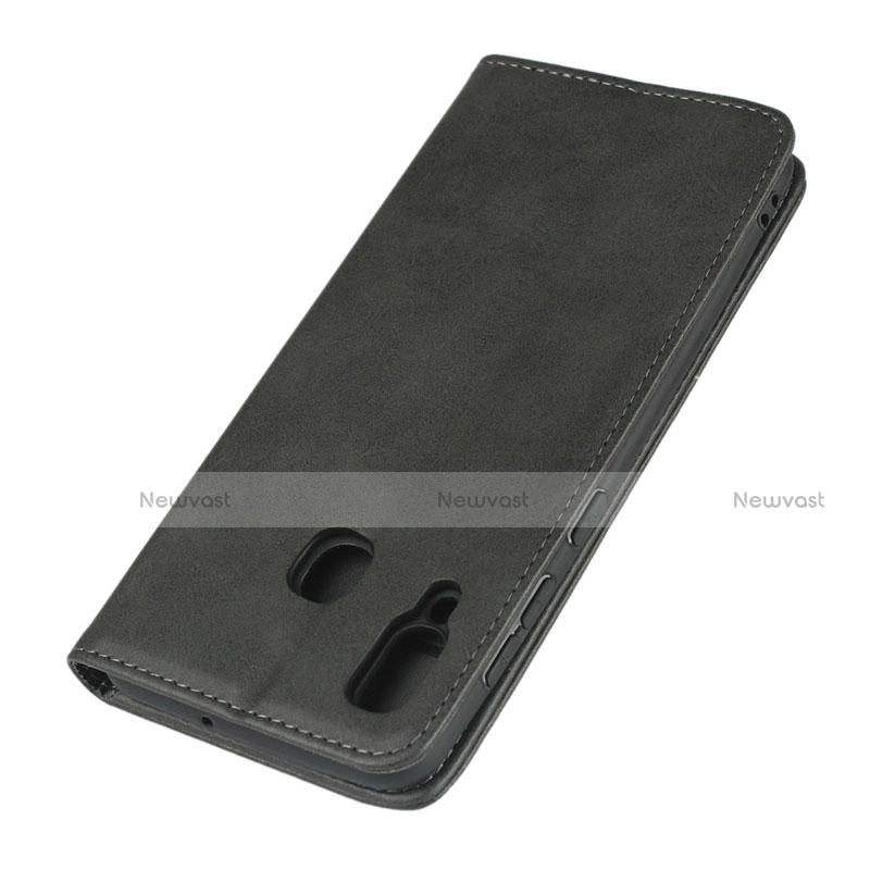 Leather Case Stands Flip Cover L02 Holder for Samsung Galaxy A30