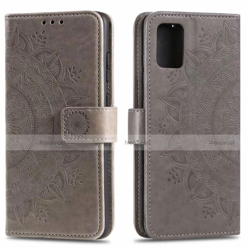 Leather Case Stands Flip Cover L02 Holder for Samsung Galaxy A71 5G