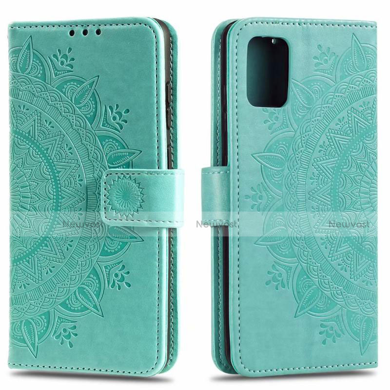 Leather Case Stands Flip Cover L02 Holder for Samsung Galaxy A71 5G