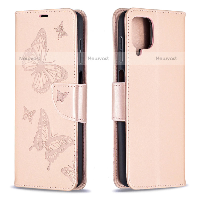 Leather Case Stands Flip Cover L02 Holder for Samsung Galaxy F12