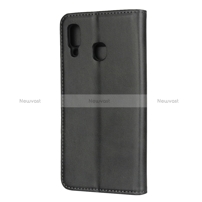 Leather Case Stands Flip Cover L02 Holder for Samsung Galaxy M10S