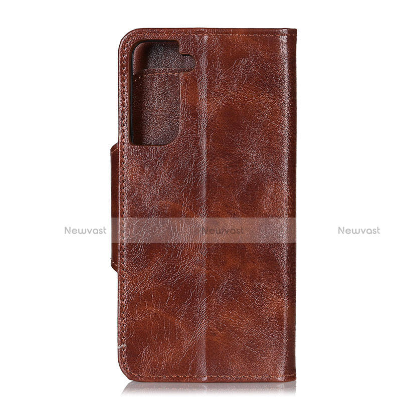 Leather Case Stands Flip Cover L02 Holder for Samsung Galaxy S21 5G