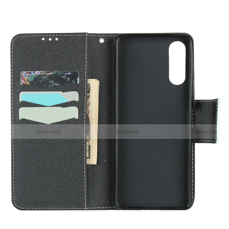 Leather Case Stands Flip Cover L02 Holder for Sony Xperia 10 II