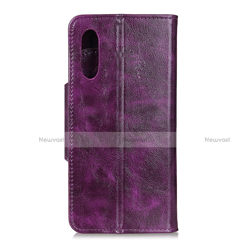 Leather Case Stands Flip Cover L02 Holder for Sony Xperia 5 II