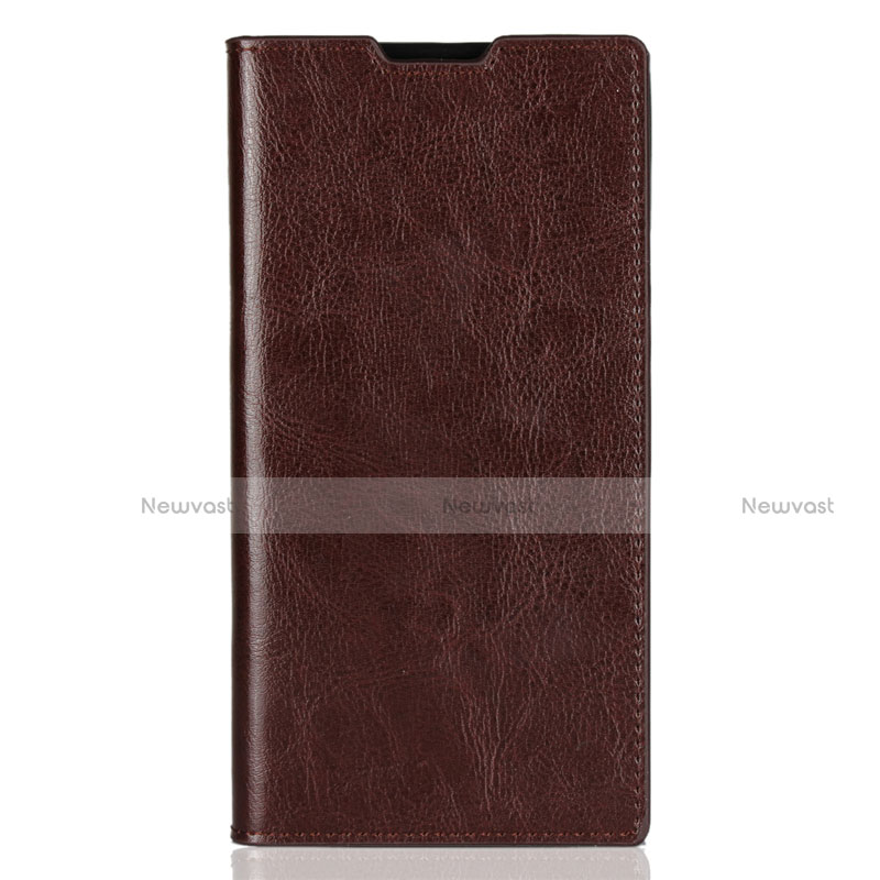 Leather Case Stands Flip Cover L02 Holder for Sony Xperia XA2 Ultra