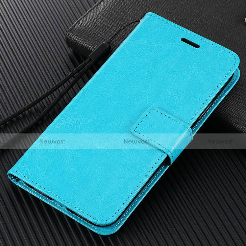 Leather Case Stands Flip Cover L02 Holder for Vivo X50 Lite