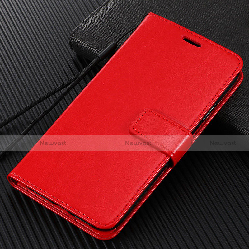 Leather Case Stands Flip Cover L02 Holder for Vivo X50 Lite