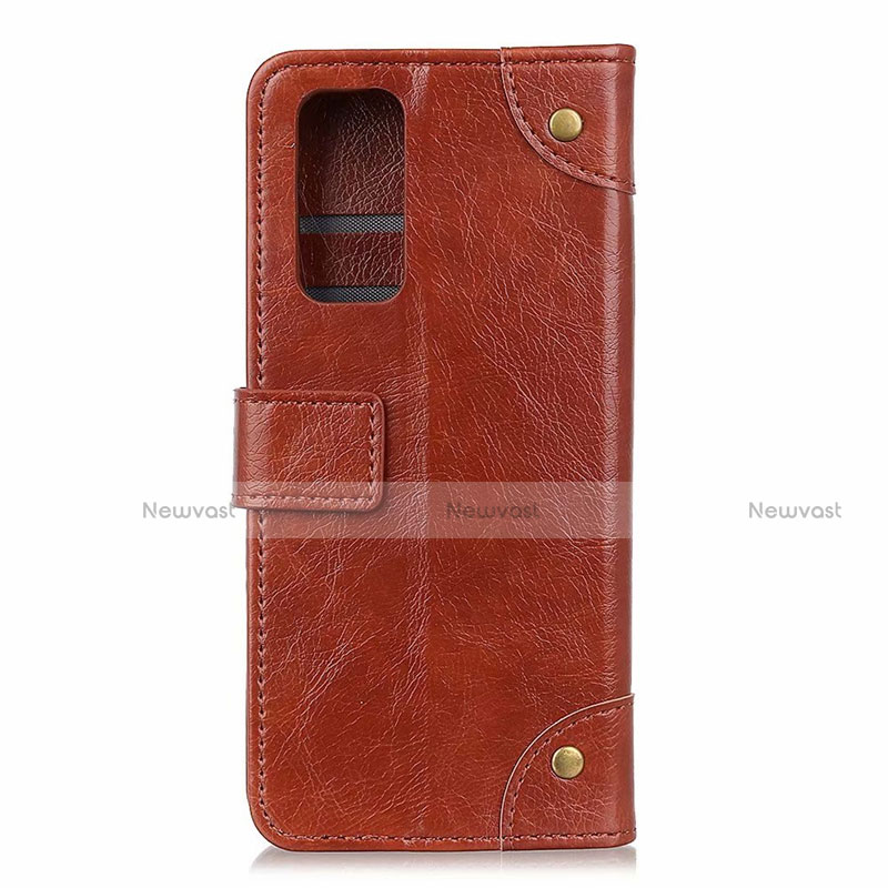 Leather Case Stands Flip Cover L02 Holder for Vivo Y20i India