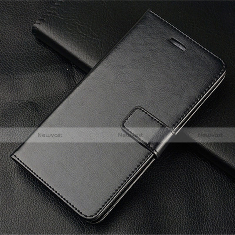 Leather Case Stands Flip Cover L02 Holder for Xiaomi Mi 10 Pro Black