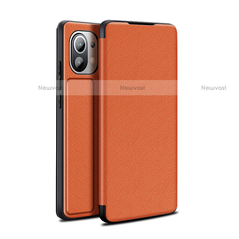 Leather Case Stands Flip Cover L02 Holder for Xiaomi Mi 11 5G
