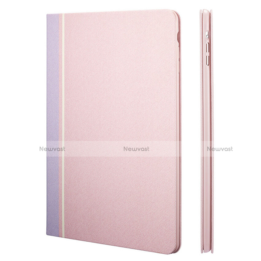 Leather Case Stands Flip Cover L03 for Apple iPad Mini 2 Pink