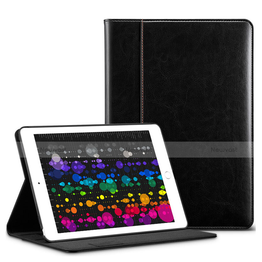 Leather Case Stands Flip Cover L03 for Apple iPad Pro 10.5 Black