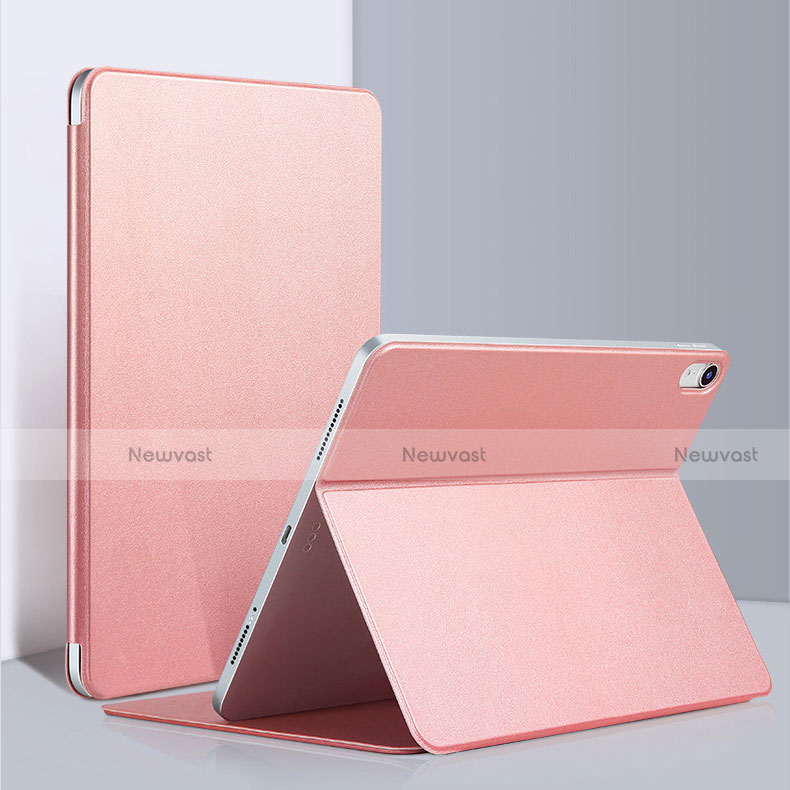 Leather Case Stands Flip Cover L03 for Apple iPad Pro 11 (2018) Pink