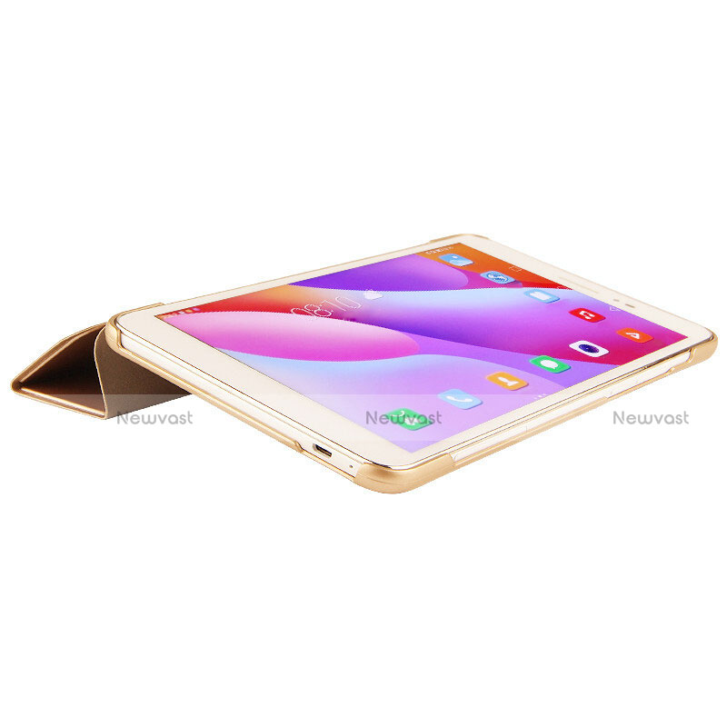 Leather Case Stands Flip Cover L03 for Huawei Honor Pad 2 Gold