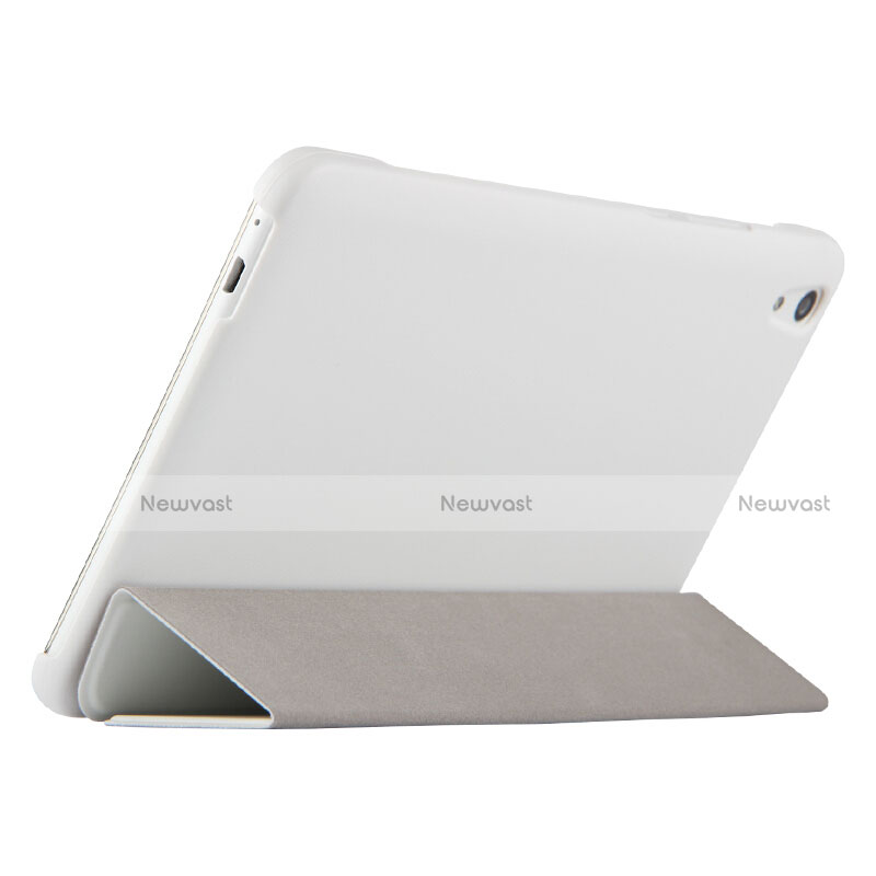 Leather Case Stands Flip Cover L03 for Huawei Honor Pad 2 White