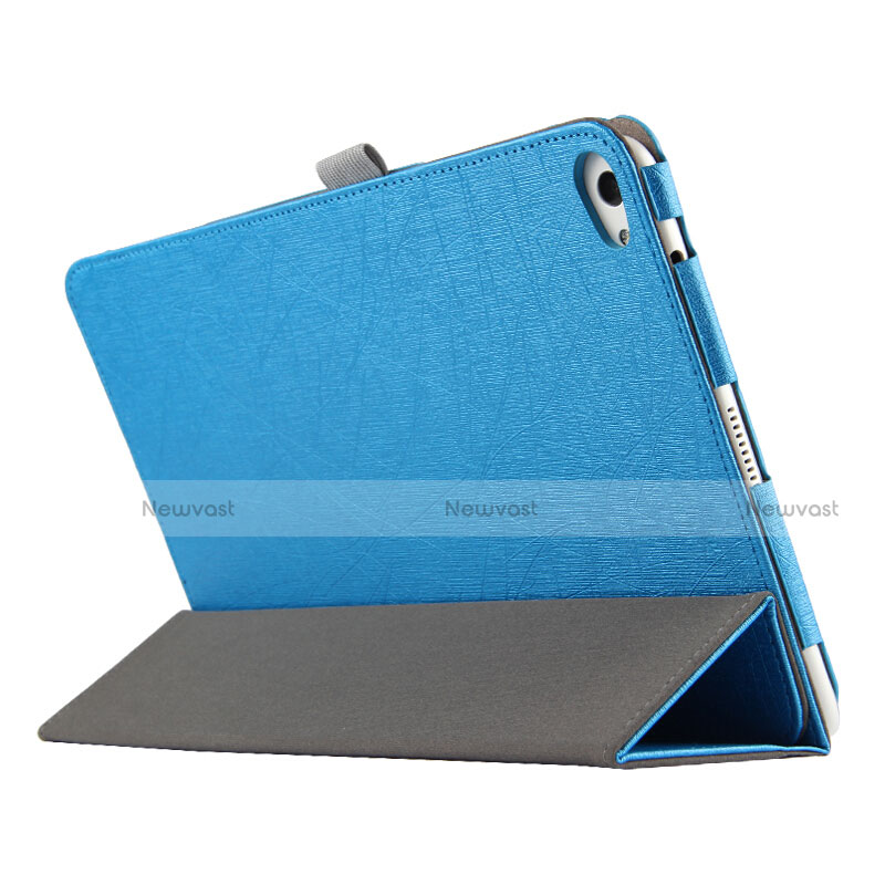 Leather Case Stands Flip Cover L03 for Huawei MediaPad M2 10.1 FDR-A03L FDR-A01W Sky Blue