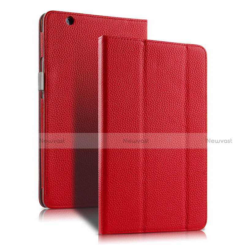 Leather Case Stands Flip Cover L03 for Huawei Mediapad M3 8.4 BTV-DL09 BTV-W09 Red