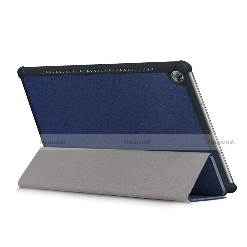 Leather Case Stands Flip Cover L03 for Huawei MediaPad M5 8.4 SHT-AL09 SHT-W09 Blue