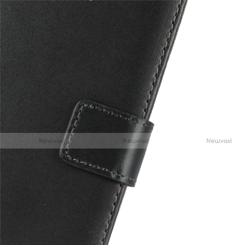 Leather Case Stands Flip Cover L03 for Huawei P30 Black