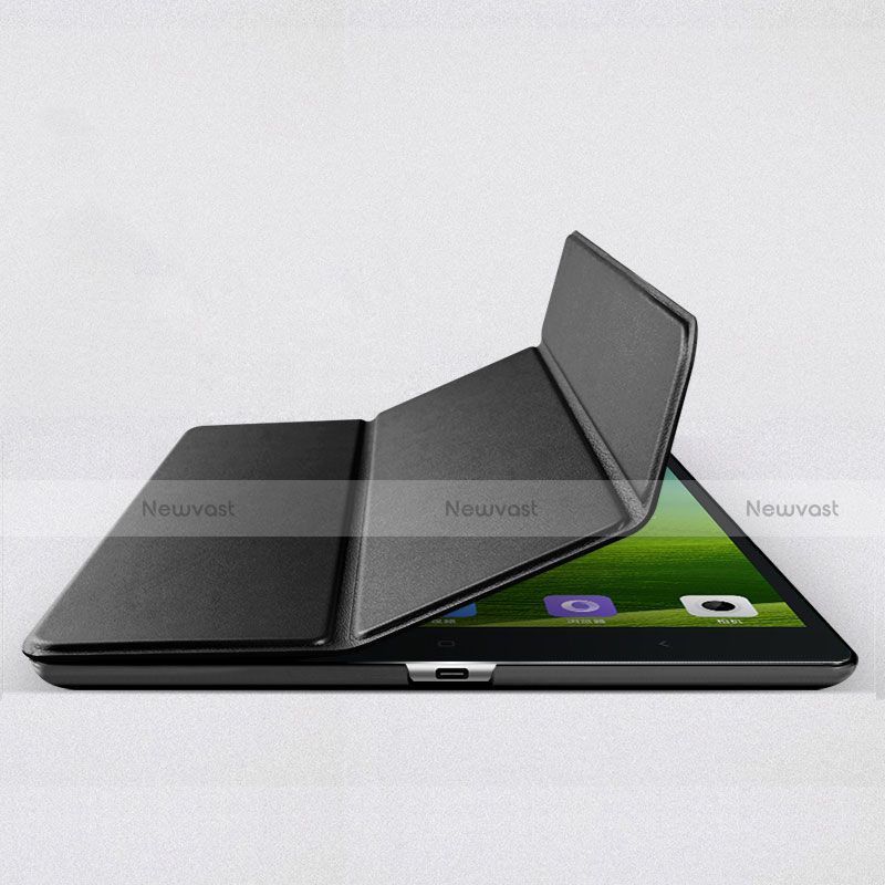 Leather Case Stands Flip Cover L03 for Xiaomi Mi Pad 2 Black