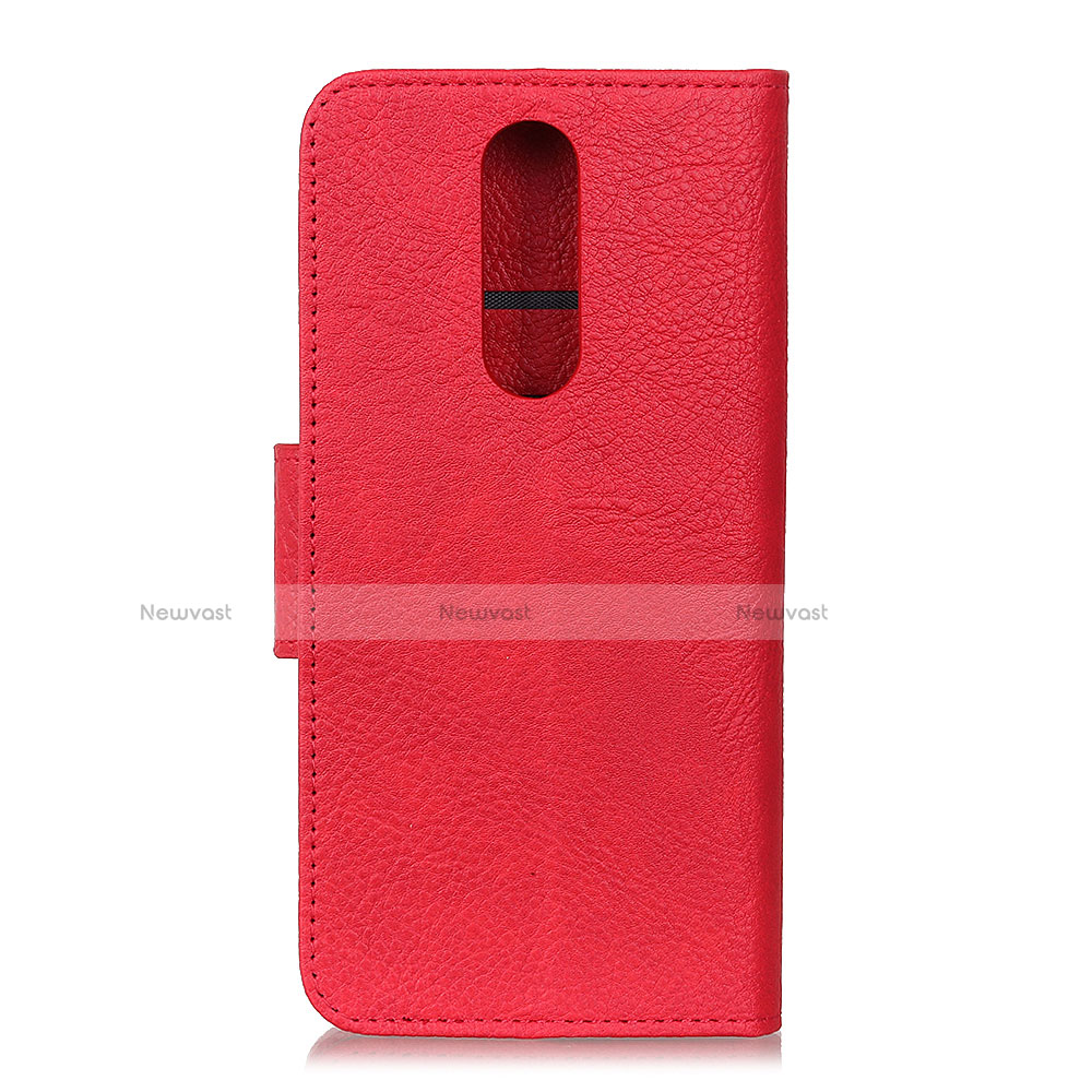 Leather Case Stands Flip Cover L03 Holder for Alcatel 3 (2019)