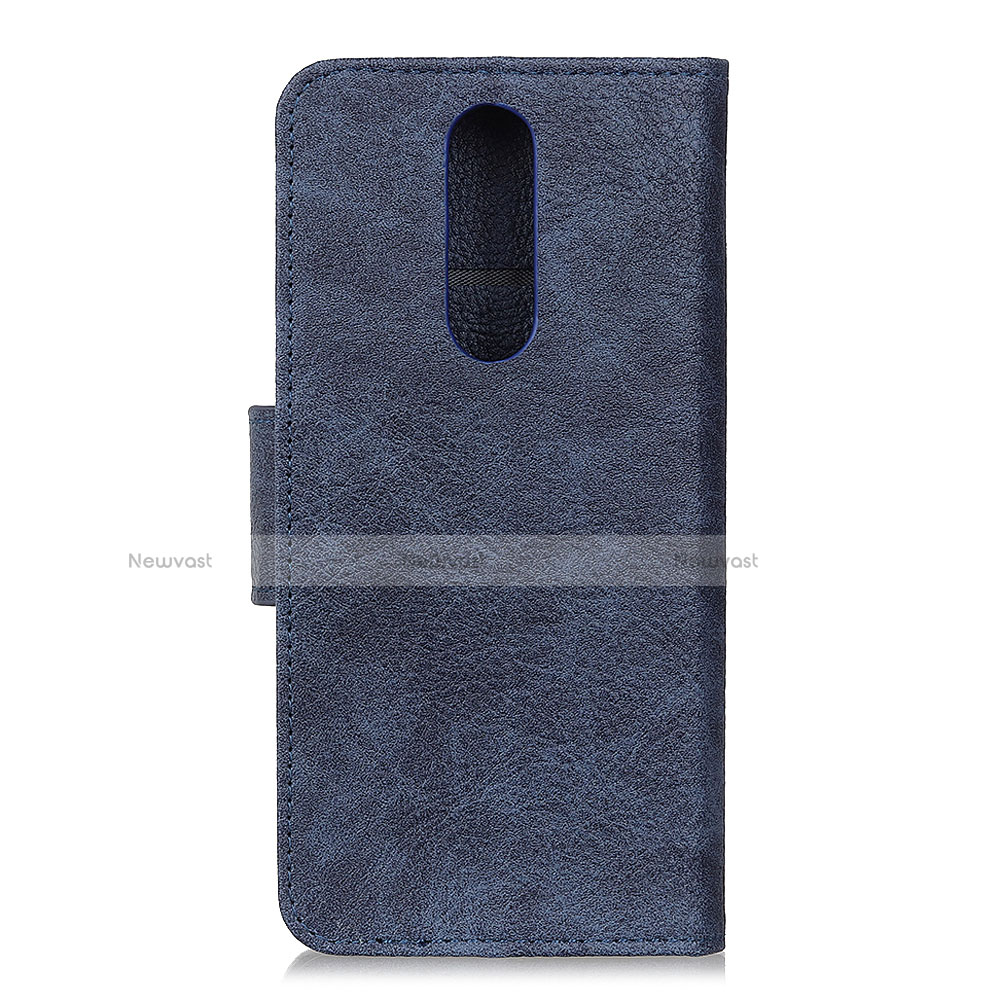 Leather Case Stands Flip Cover L03 Holder for Alcatel 3 (2019)