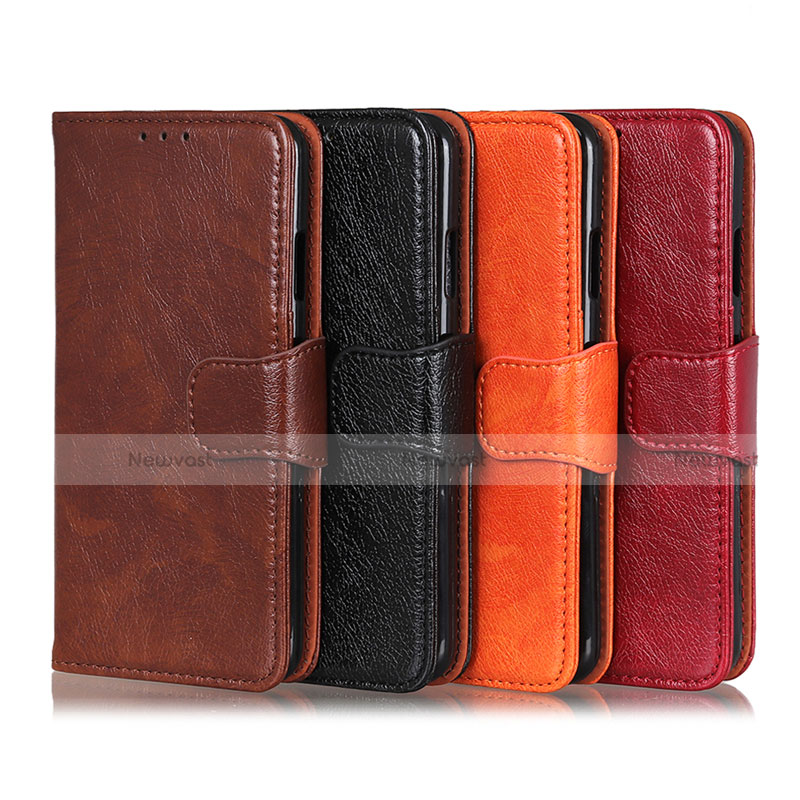 Leather Case Stands Flip Cover L03 Holder for Alcatel 3X