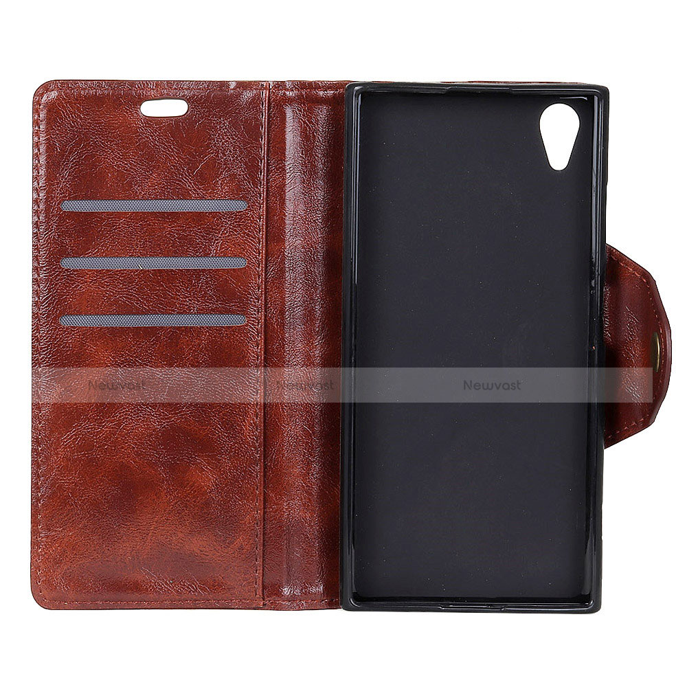 Leather Case Stands Flip Cover L03 Holder for Asus ZenFone Live L1 ZA550KL