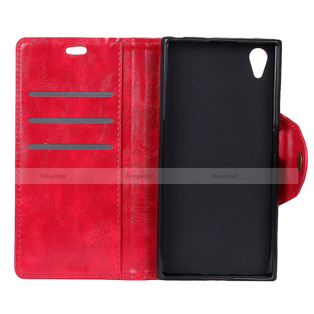 Leather Case Stands Flip Cover L03 Holder for Asus ZenFone Live L1 ZA550KL