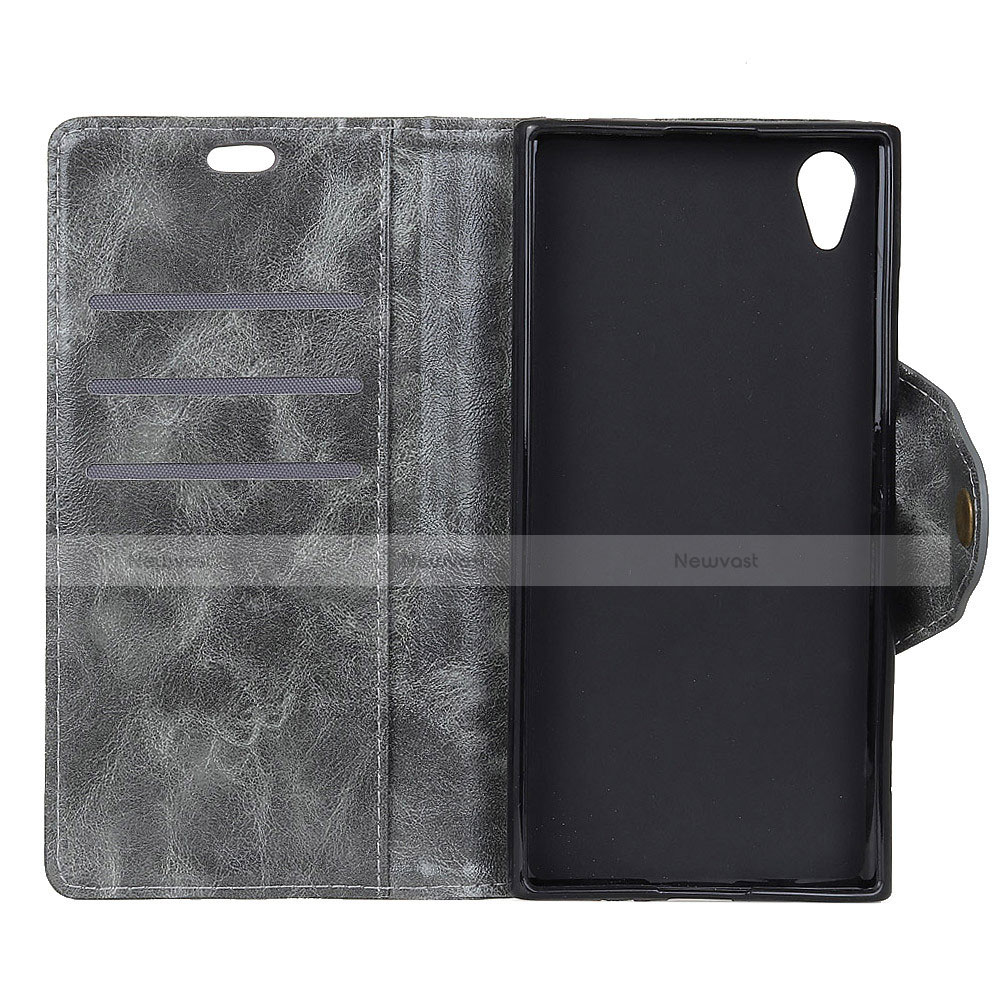 Leather Case Stands Flip Cover L03 Holder for Asus ZenFone Live L1 ZA551KL