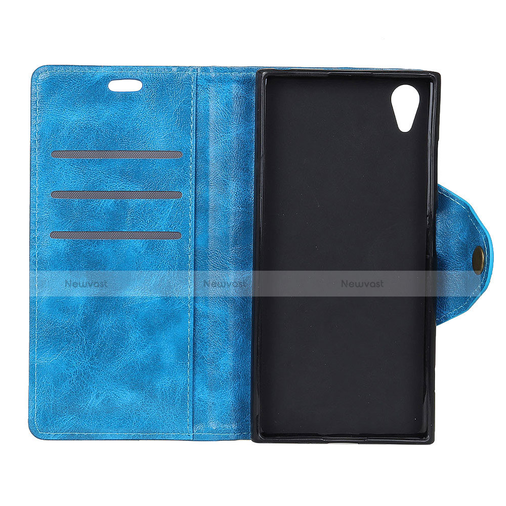 Leather Case Stands Flip Cover L03 Holder for Asus ZenFone Live L1 ZA551KL