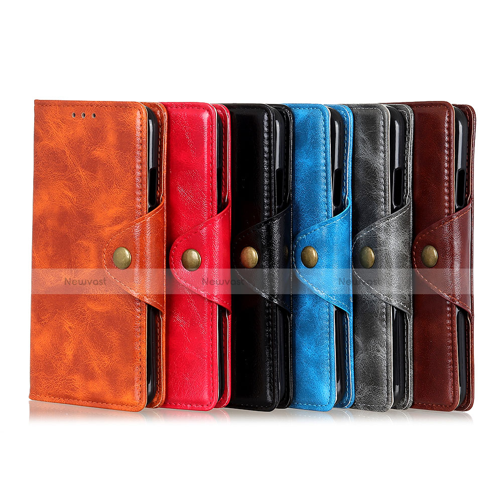 Leather Case Stands Flip Cover L03 Holder for BQ Vsmart joy 1 Plus