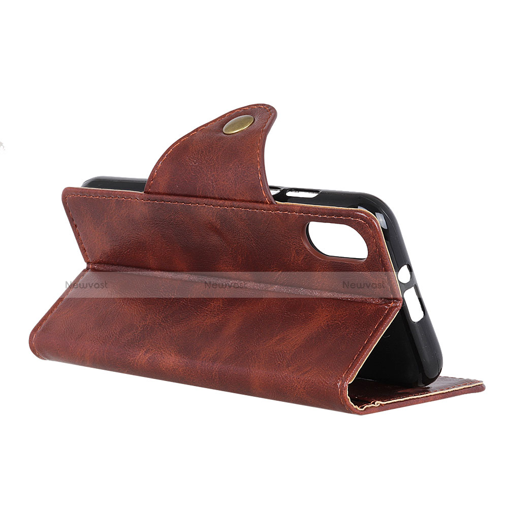 Leather Case Stands Flip Cover L03 Holder for Doogee X55