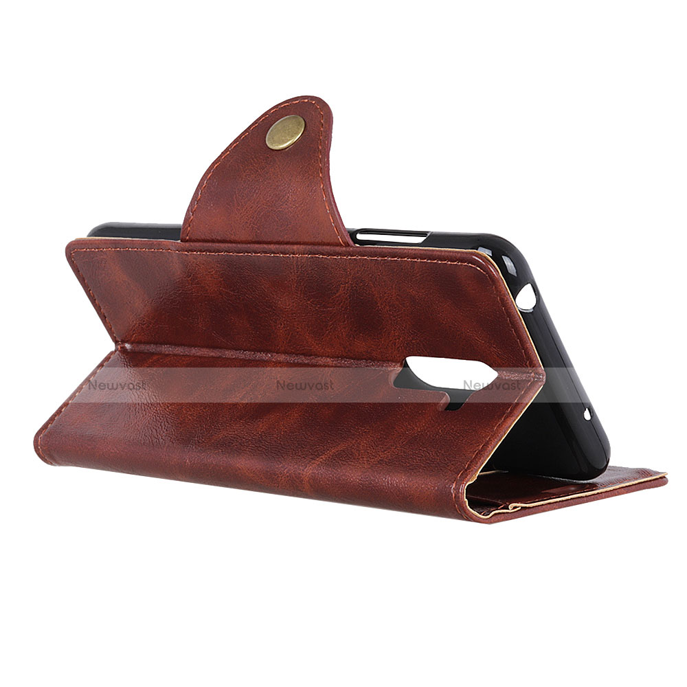 Leather Case Stands Flip Cover L03 Holder for Doogee X60L