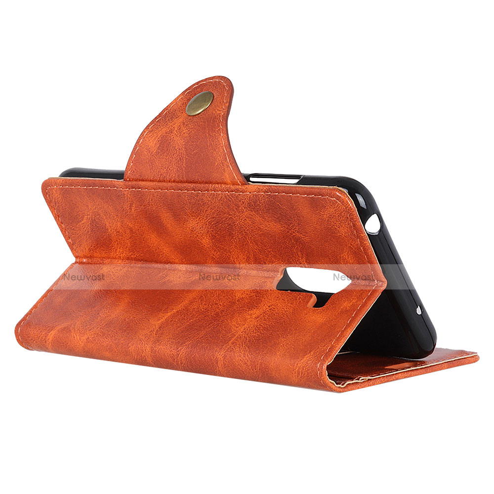 Leather Case Stands Flip Cover L03 Holder for Doogee X60L