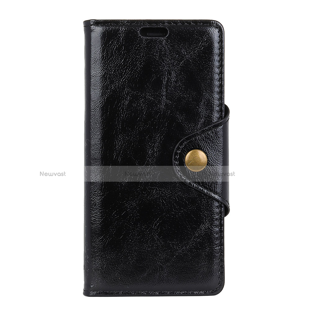 Leather Case Stands Flip Cover L03 Holder for Google Pixel 3 Black
