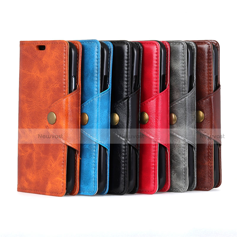 Leather Case Stands Flip Cover L03 Holder for HTC Desire 12 Plus