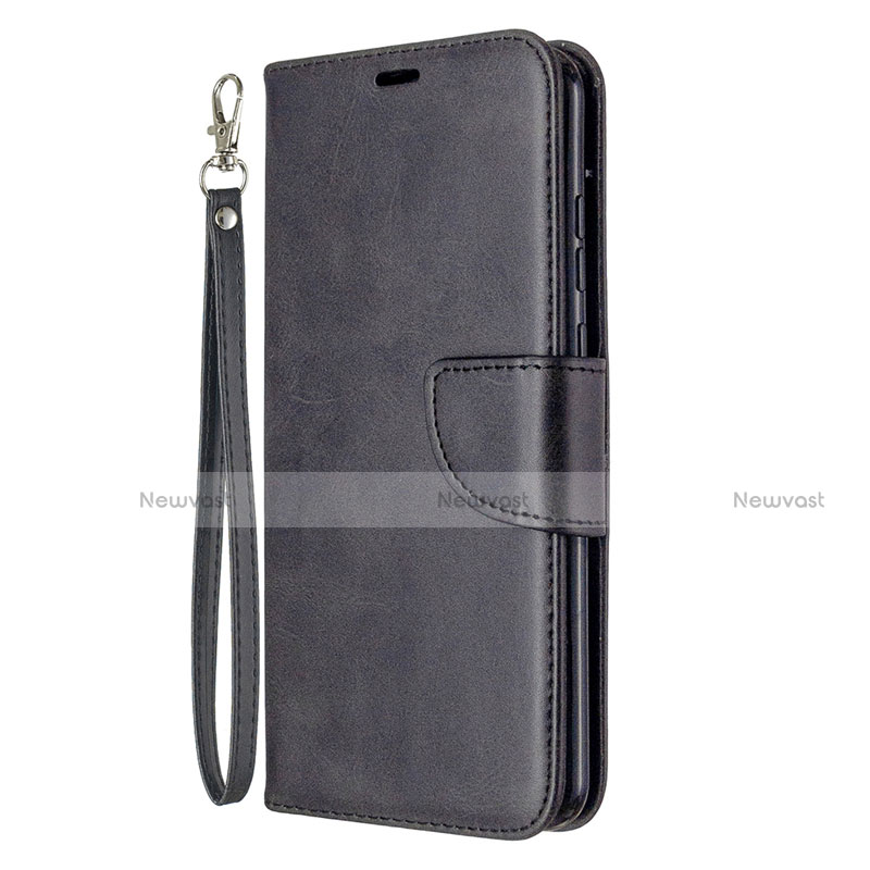 Leather Case Stands Flip Cover L03 Holder for Huawei Honor 9A Black